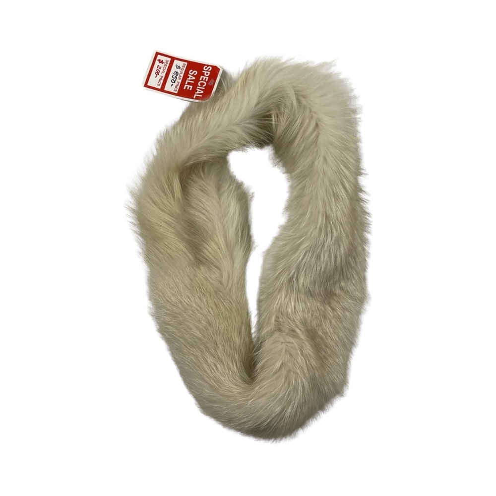 100% Real Fox Fur Loop Scarf